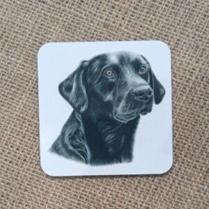 Black Labrador Coaster