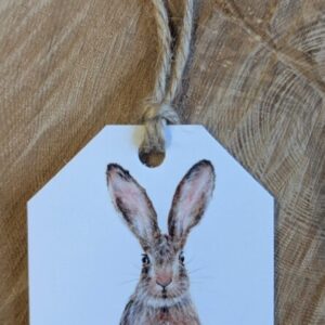 Hare Gift Tag