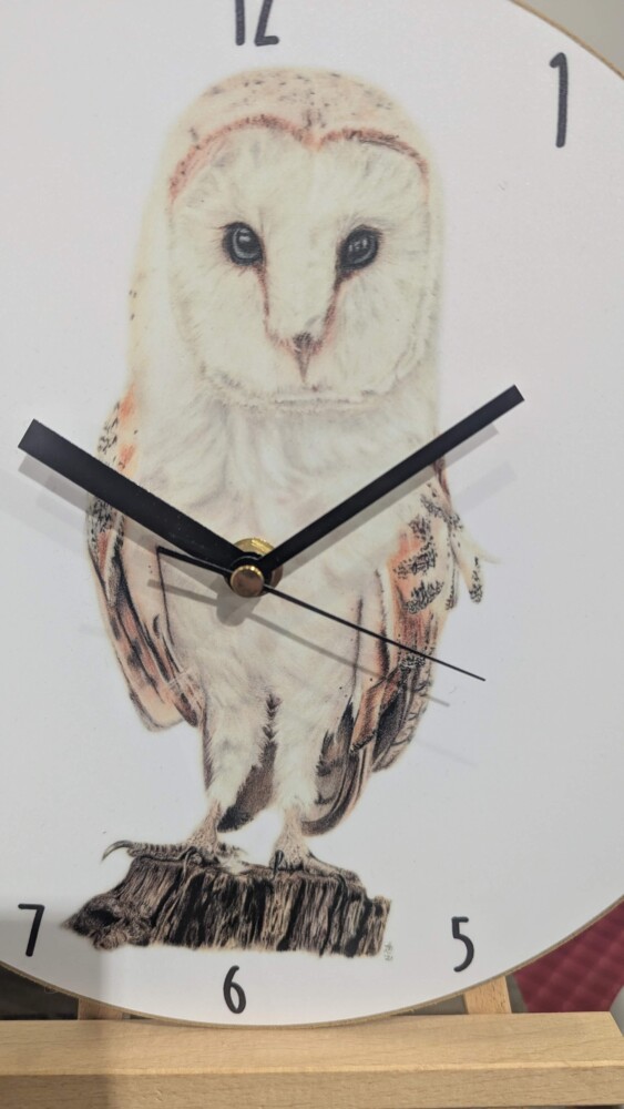 Barn Owl Clock - Image 2