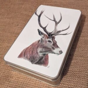 Red Deer Stag Tin