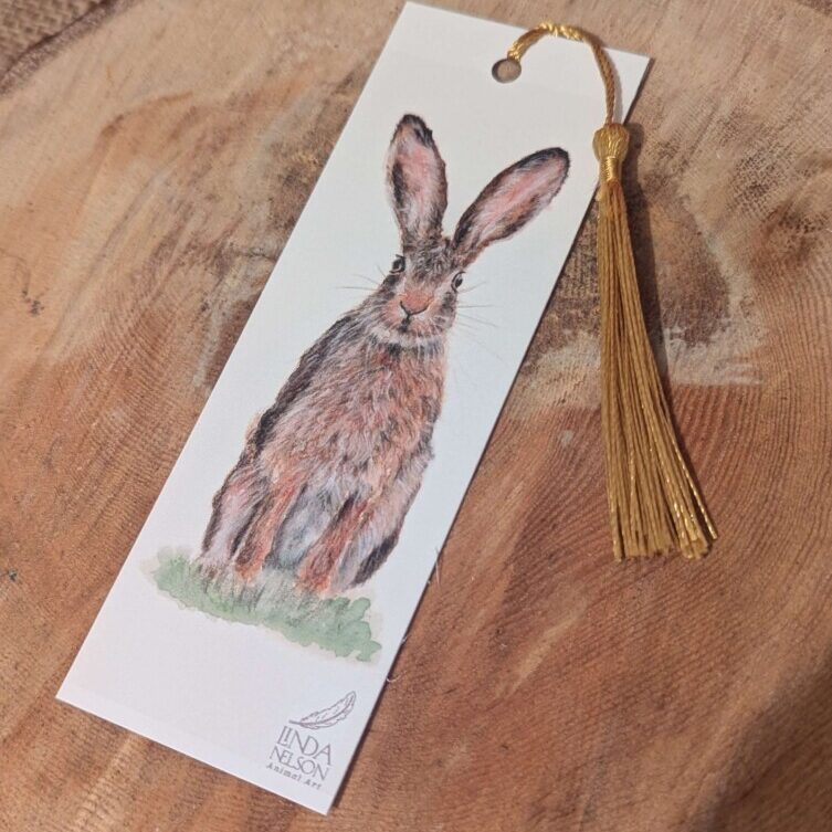 Hare bookmark
