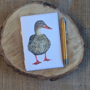 Duck Portrait Notelet