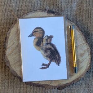 Duckling Portrait Card