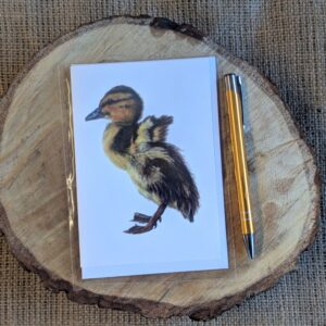 Duckling Portrait Notelet