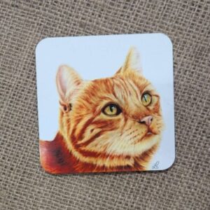 Ginger Cat Coaster