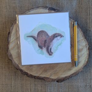 Otter Square Card