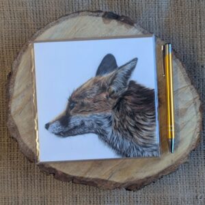Fox Square Card